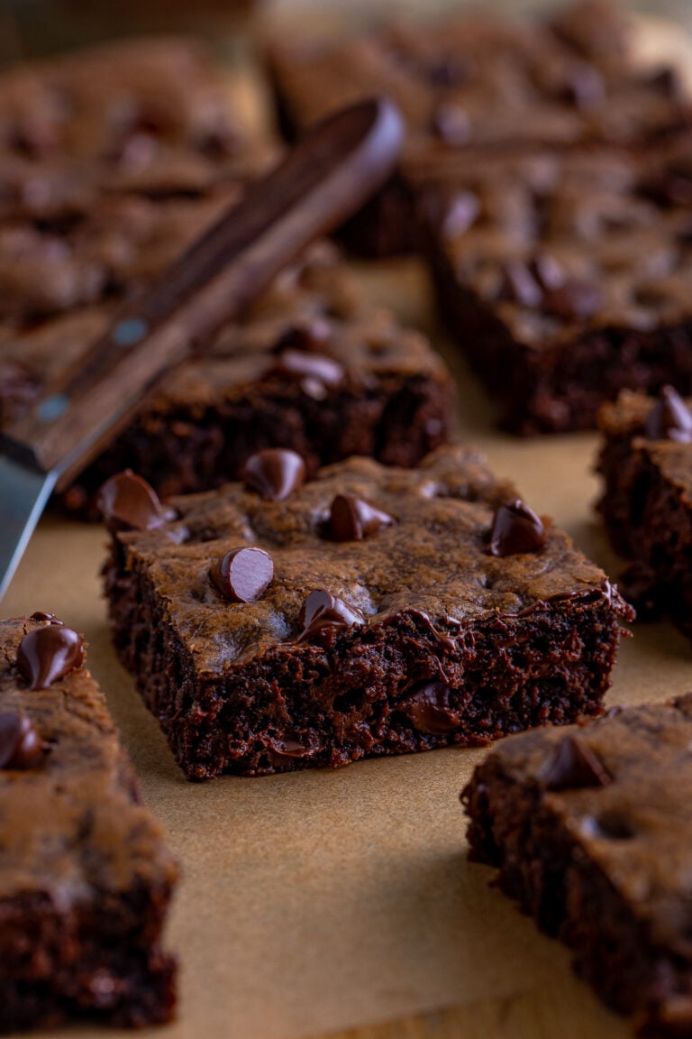Soft Double Chocolate Cookie Bars