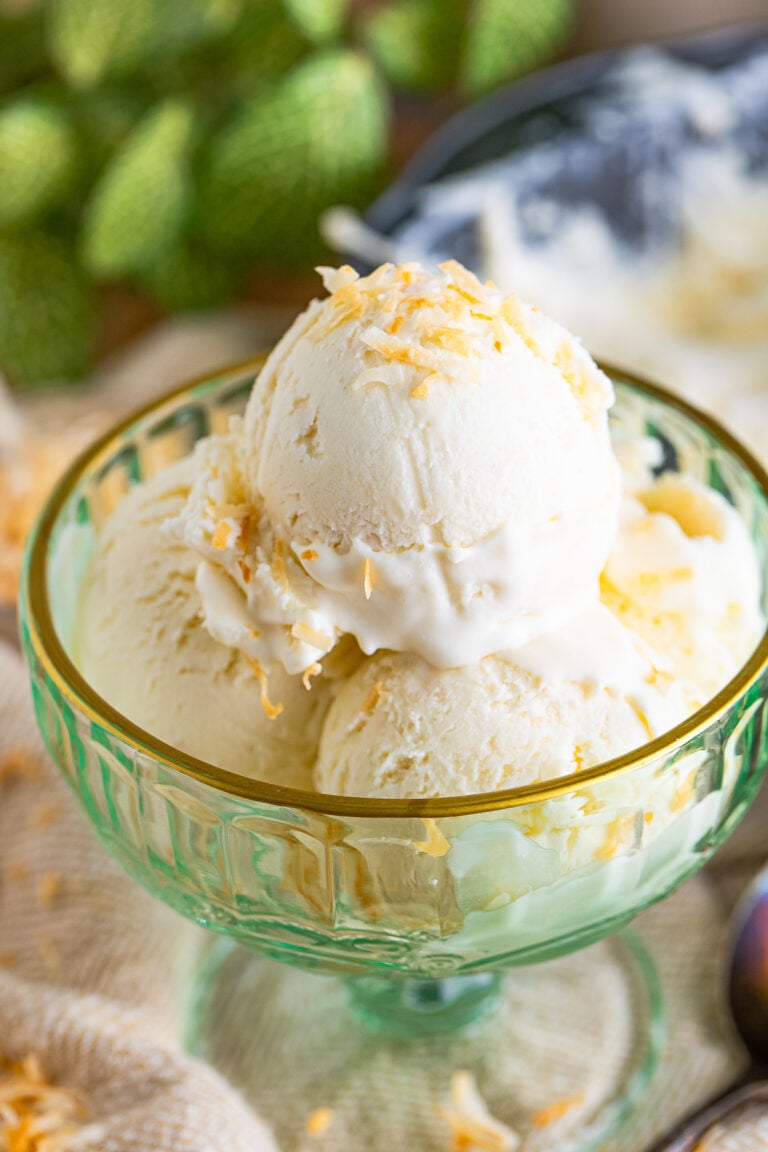 Creamy Coconut Ice Cream Recipe