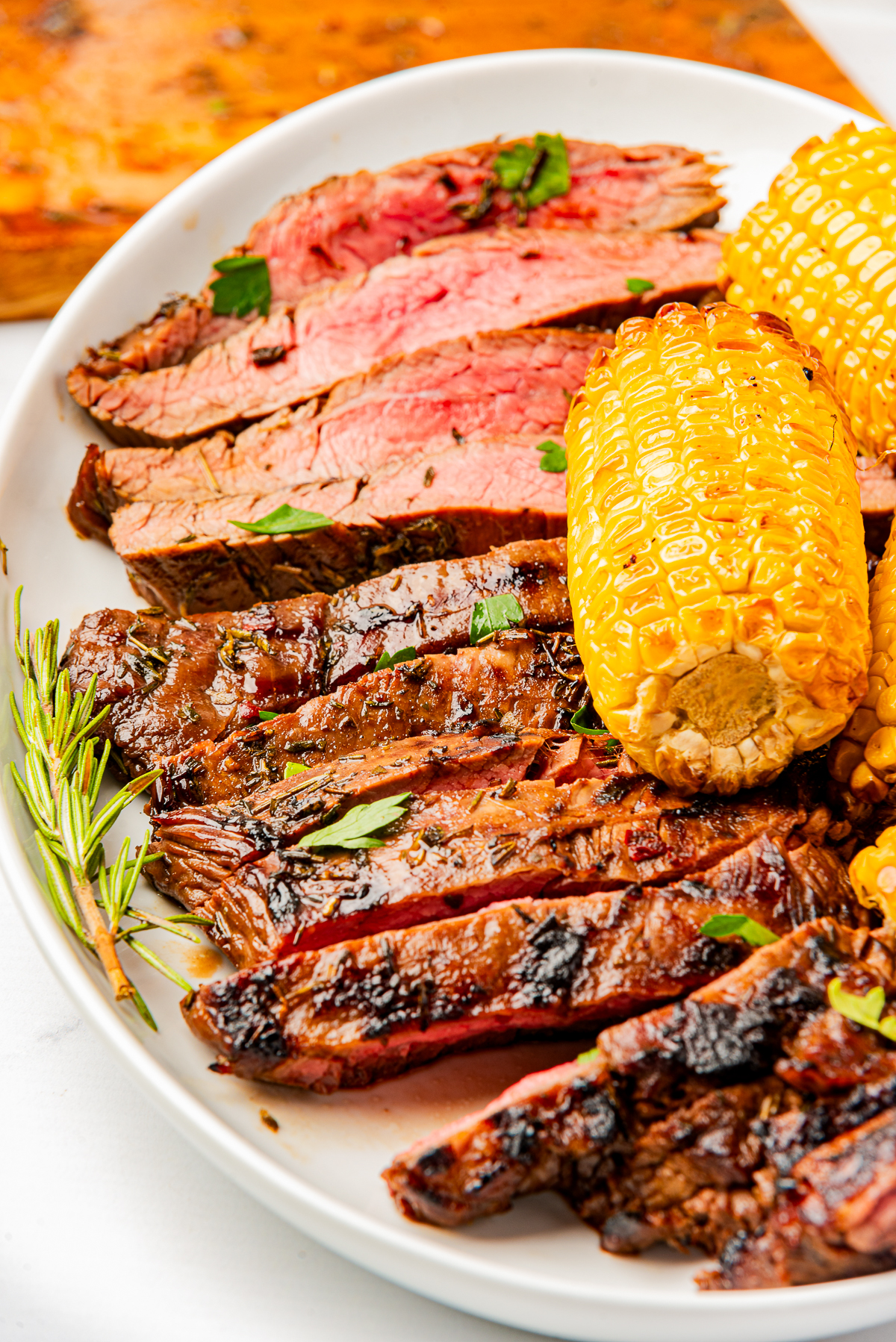 grilled steak using the best Flank Steak Marinade