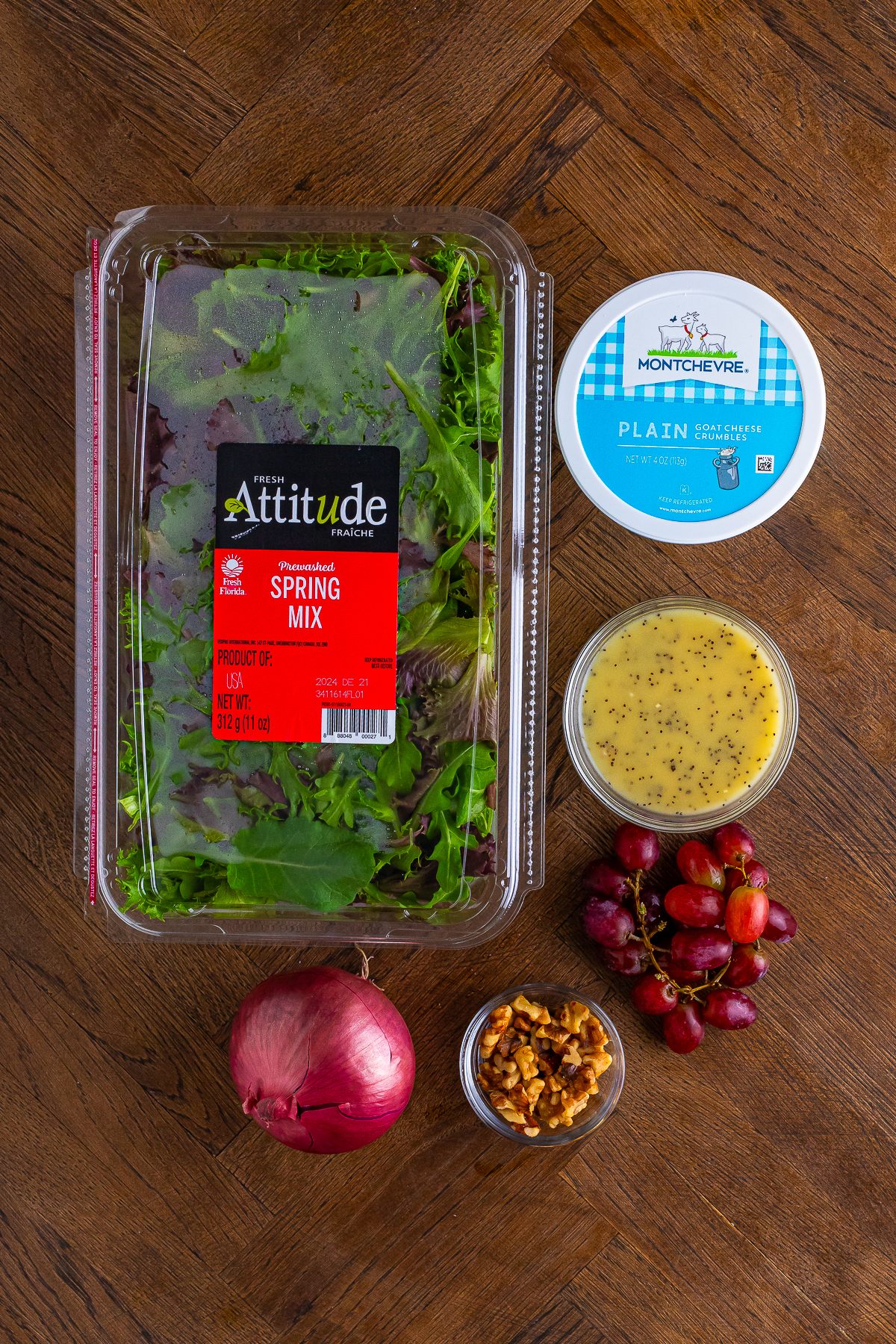 ingredients needed to make Goat Cheese Salad