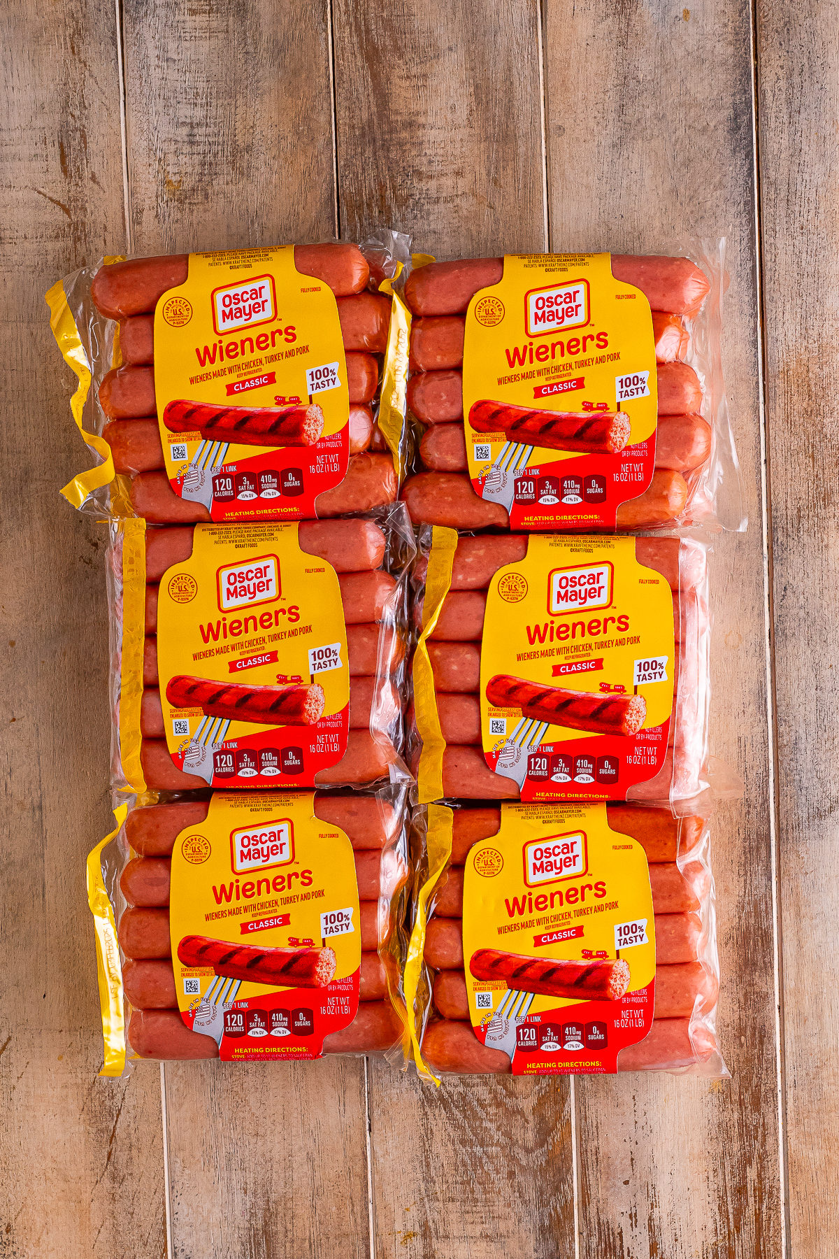 ingredients needed to make Slow Cooker Hot Dogs