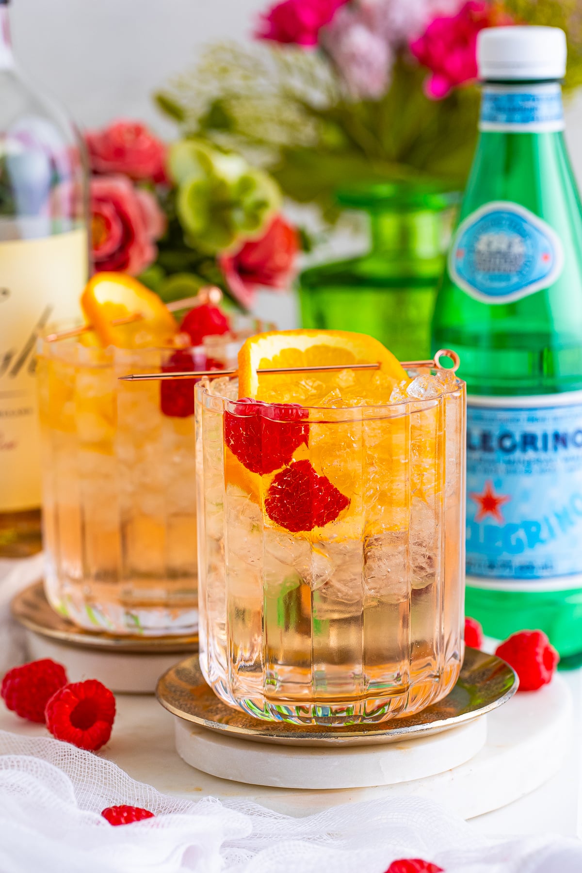 straight on image of a finished Spritzer