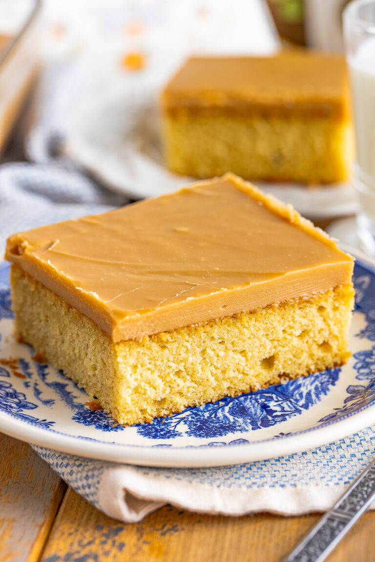 Old Fashioned Caramel Cake Recipe
