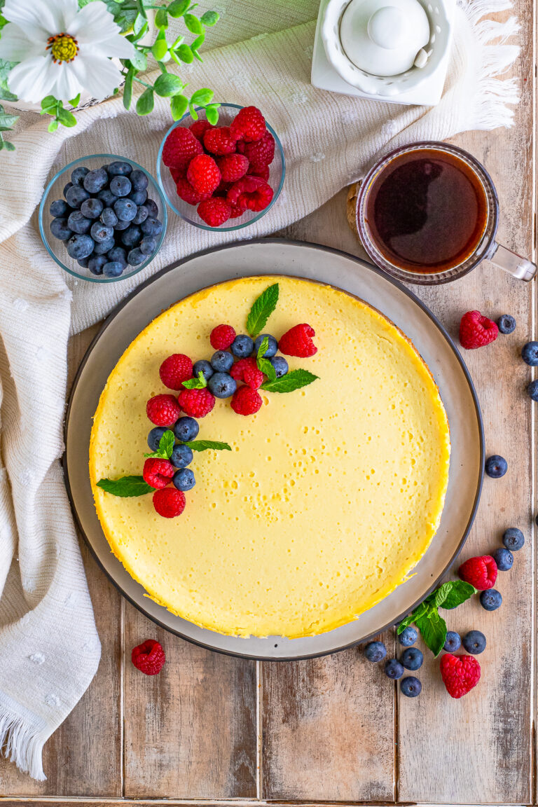 Easy Cottage Cheese Cake Recipe