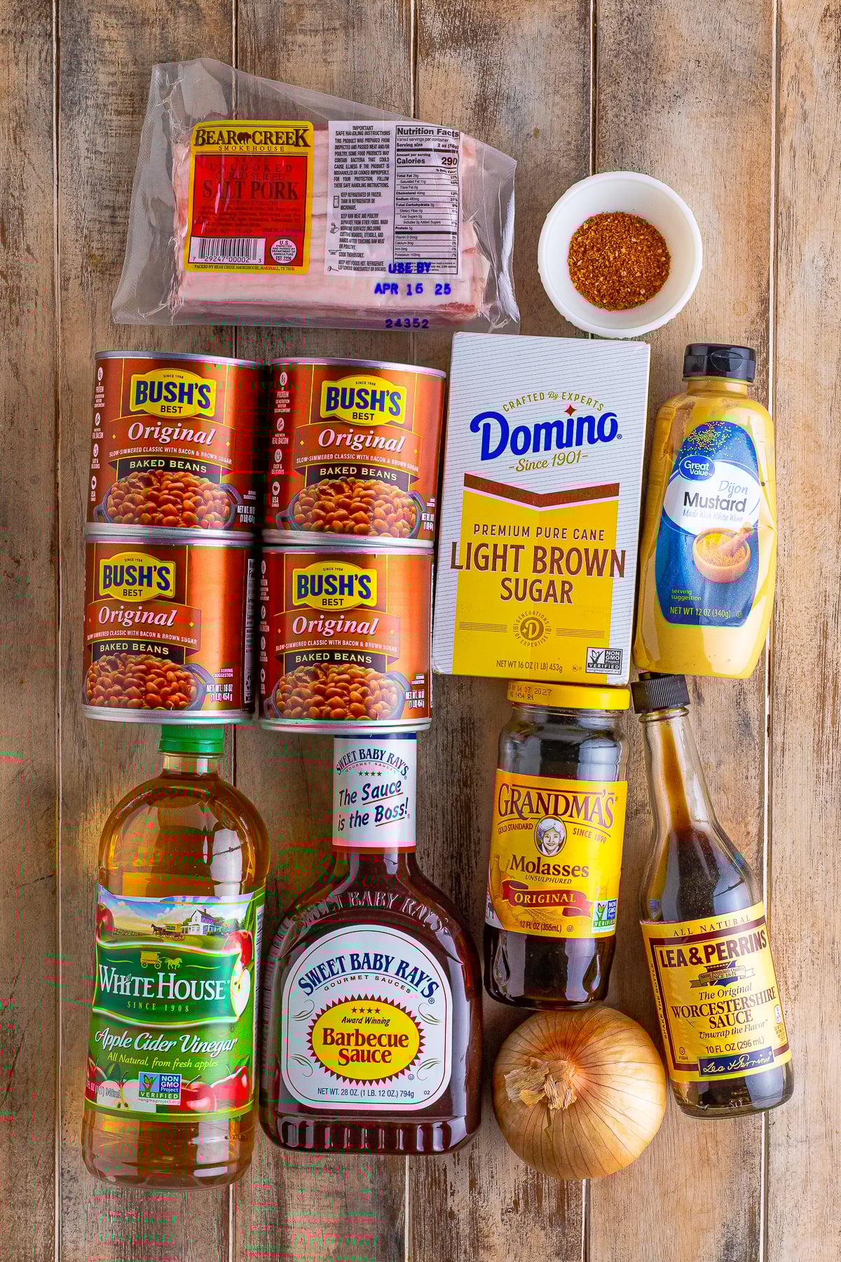 ingredients needed to make baked beans recipe