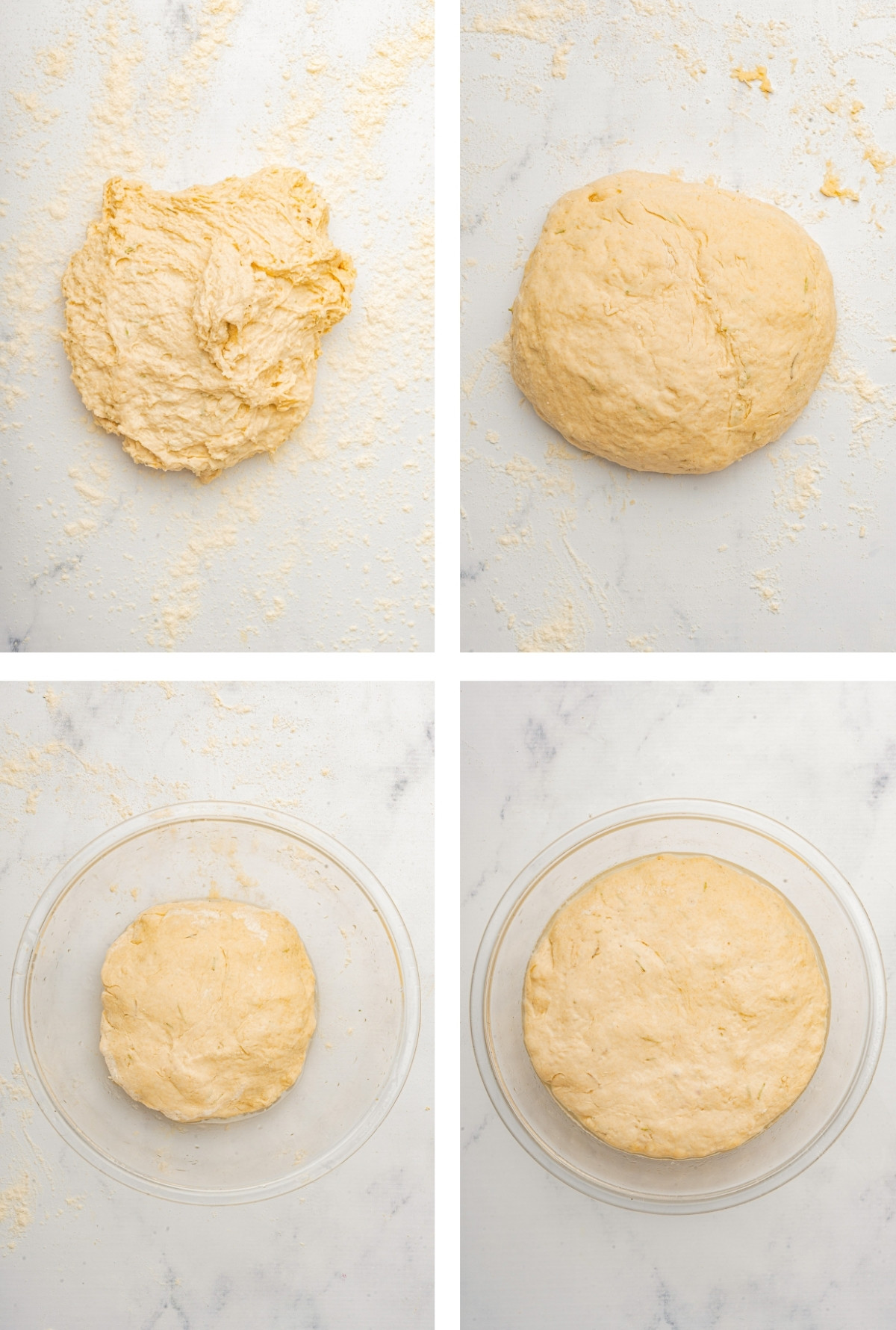 how to let the dough rest for Ciabatta Bread Rolls