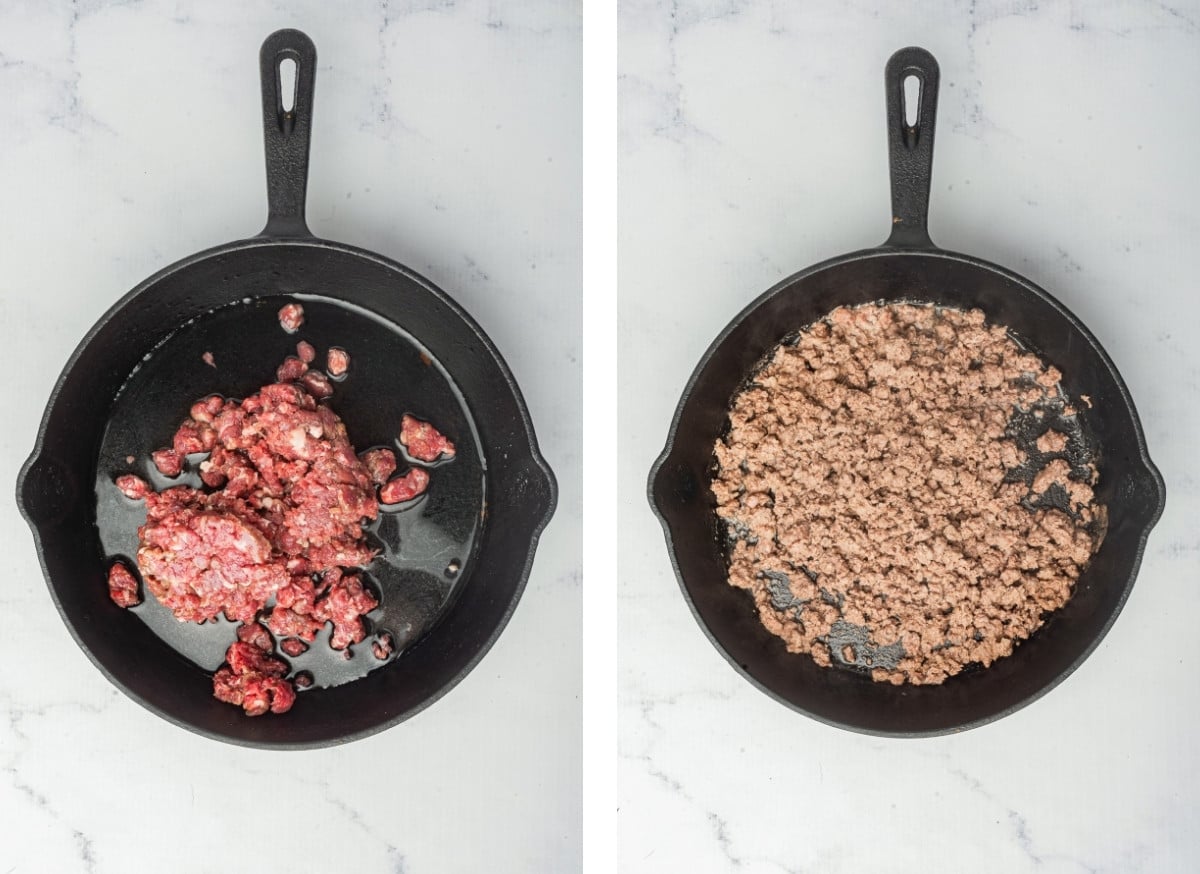 showing the first steps of Hot Dog Sauce