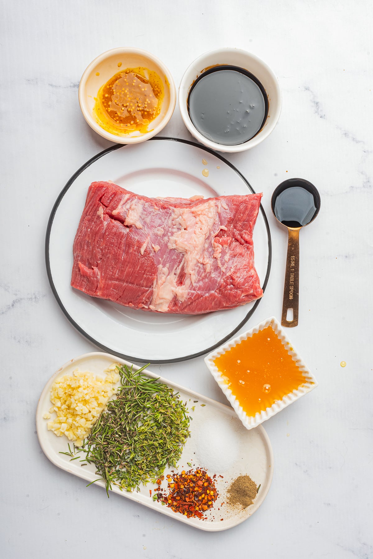 ingredients needed to make London Broil Marinade