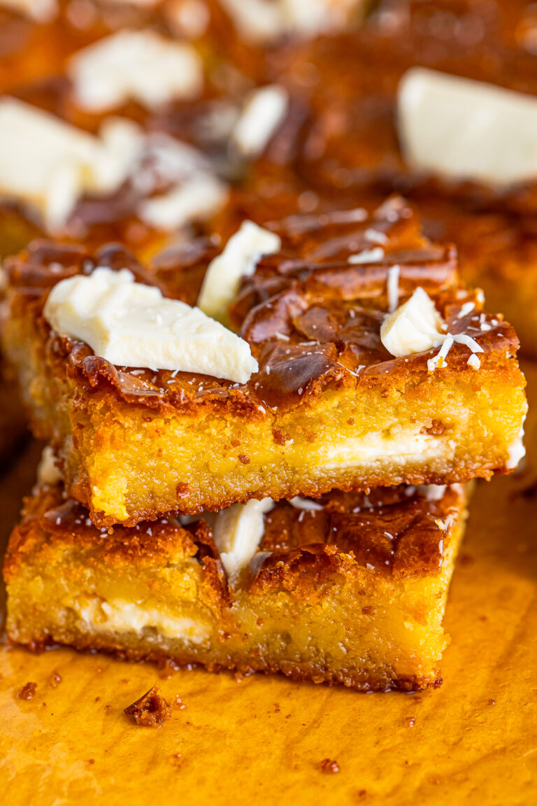 The BEST White Chocolate Brownies