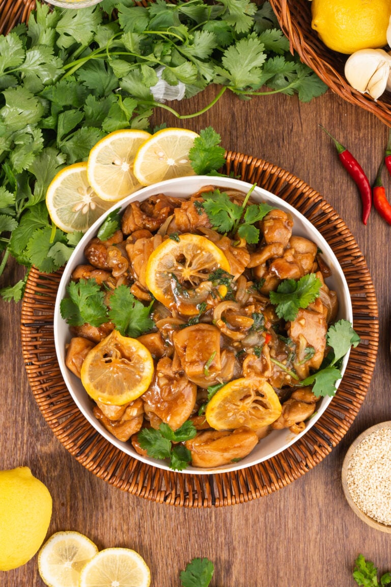 Asian Pan-Fried Lemon Chicken Recipe