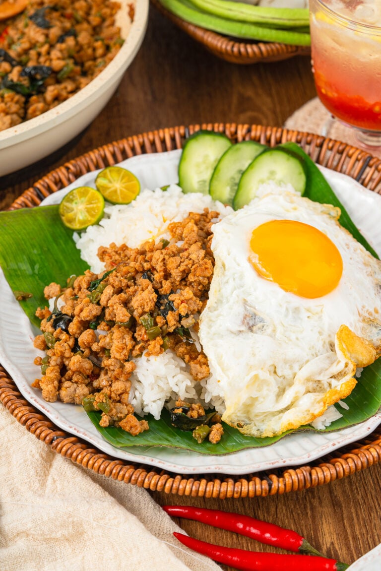 Pad Kra Pao (Thai Basil Stir-Fry with Pork)