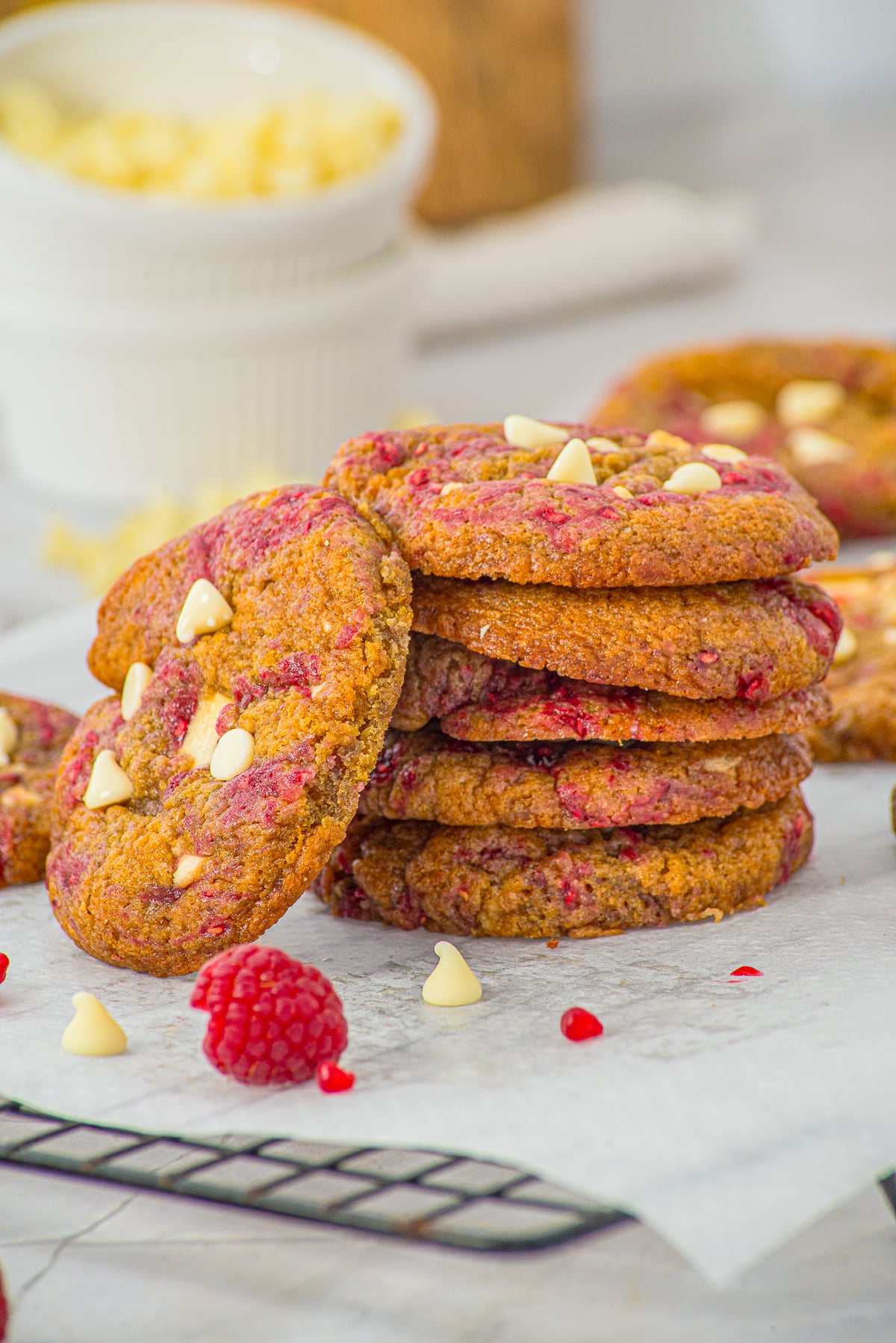 If you love cookies that are soft, sweet, and full of fruity flavor, you’ve got to try these White Chocolate Raspberry Cookies!
