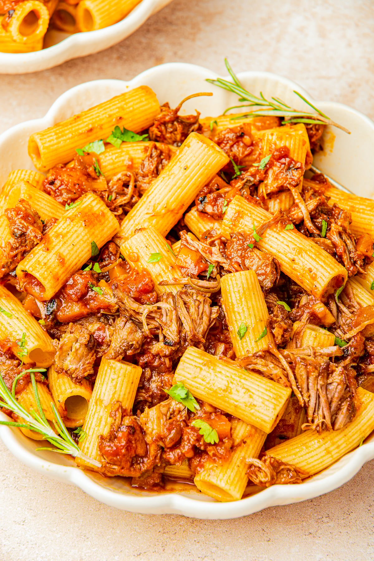 w dishes feel cozier than a pot of Beef Short Rib Ragu bubbling away on the stove.

This rich Italian meat sauce (it’s called ragu alla in some cookbooks) turns boneless beef short ribs, crushed tomatoes, and fresh herbs into the ultimate comfort food!