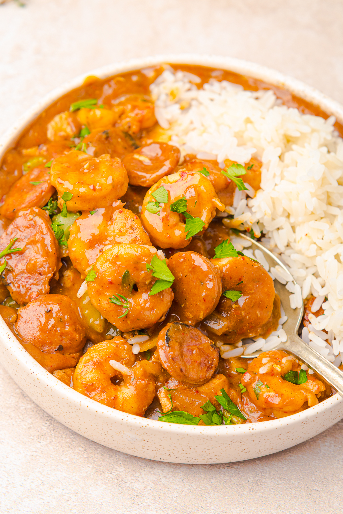 I grew up thinking soup was good, stew was better, and gumbo was magic.
One spoonful of this flavorful stew and you taste Louisiana history. It's certainly part of mine!