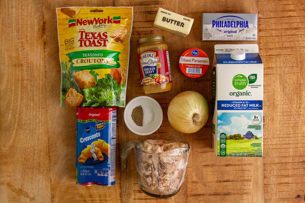 A picture of all the ingredients used to make the recipe