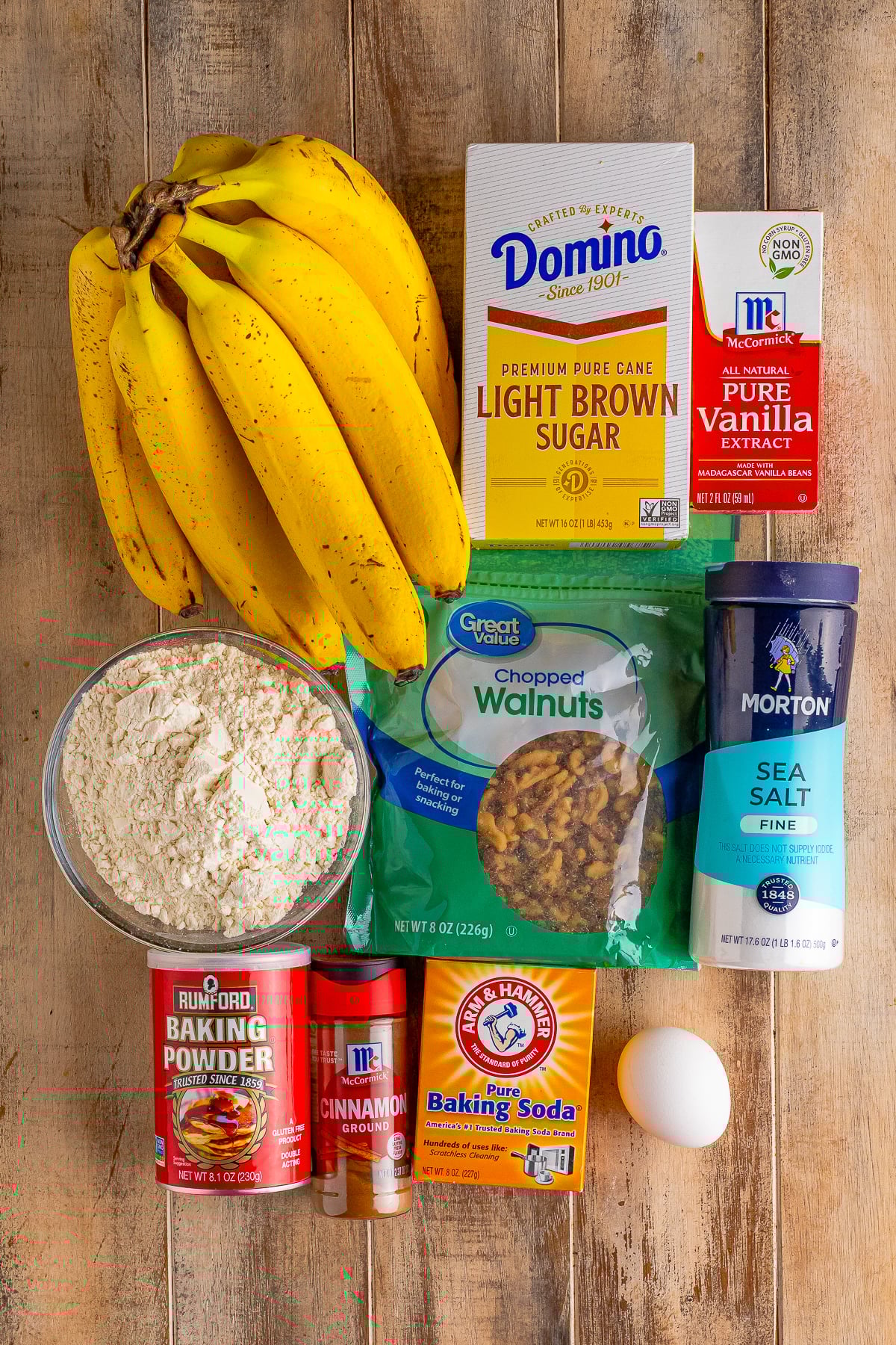 I love muffins because they’re quick bread you can eat with one hand while searching for your missing shoe. Ha!
These Banana Nut Muffins fit the bill.