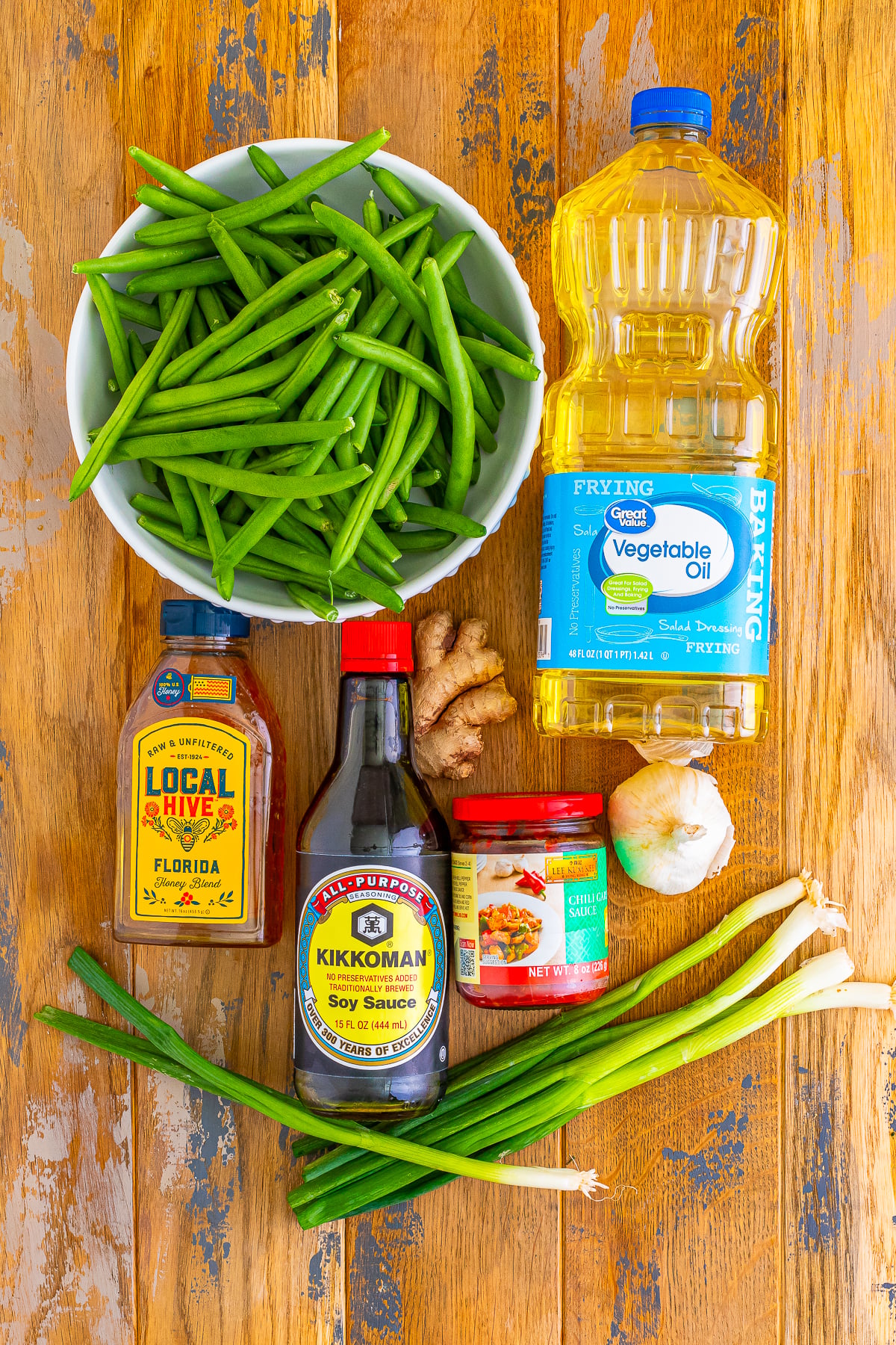 When I was a kid, every time Mom pulled out the large skillet I knew good things were coming.
We’re talking about a green bean stir fry recipe, here.