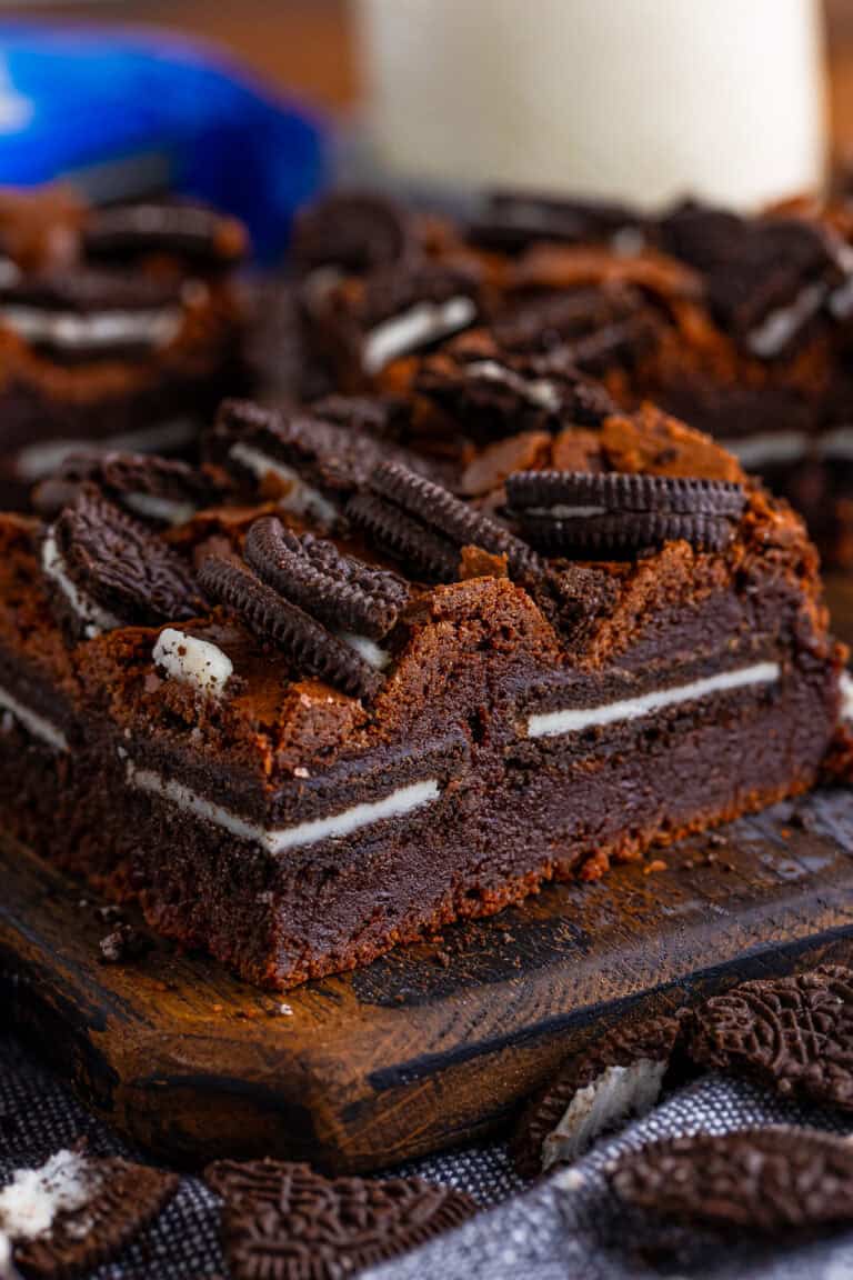 Homemade Oreo Brownies