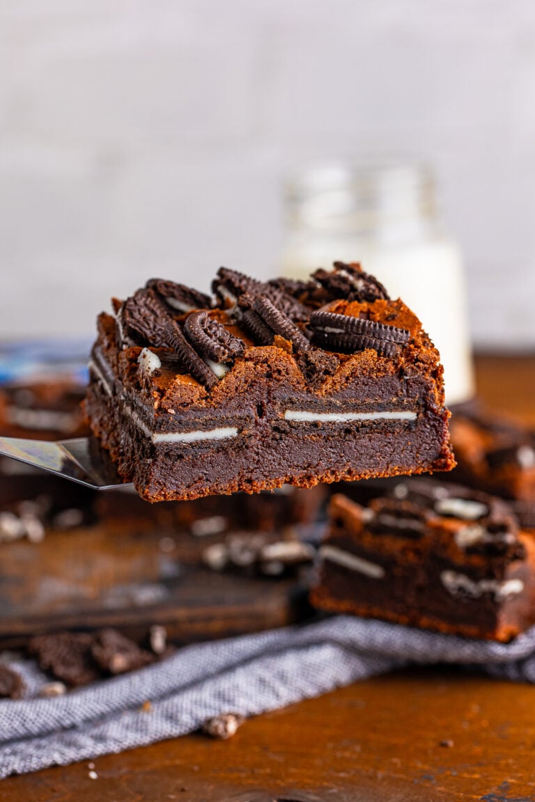 Homemade Oreo Brownies Recipe