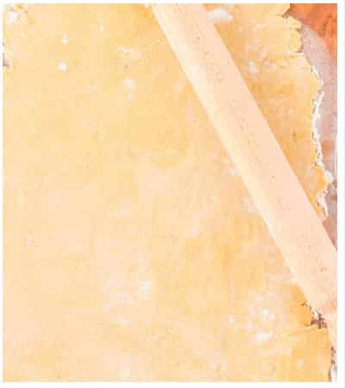 Fig newton dough rolled out into a rectangle on a floured surface.