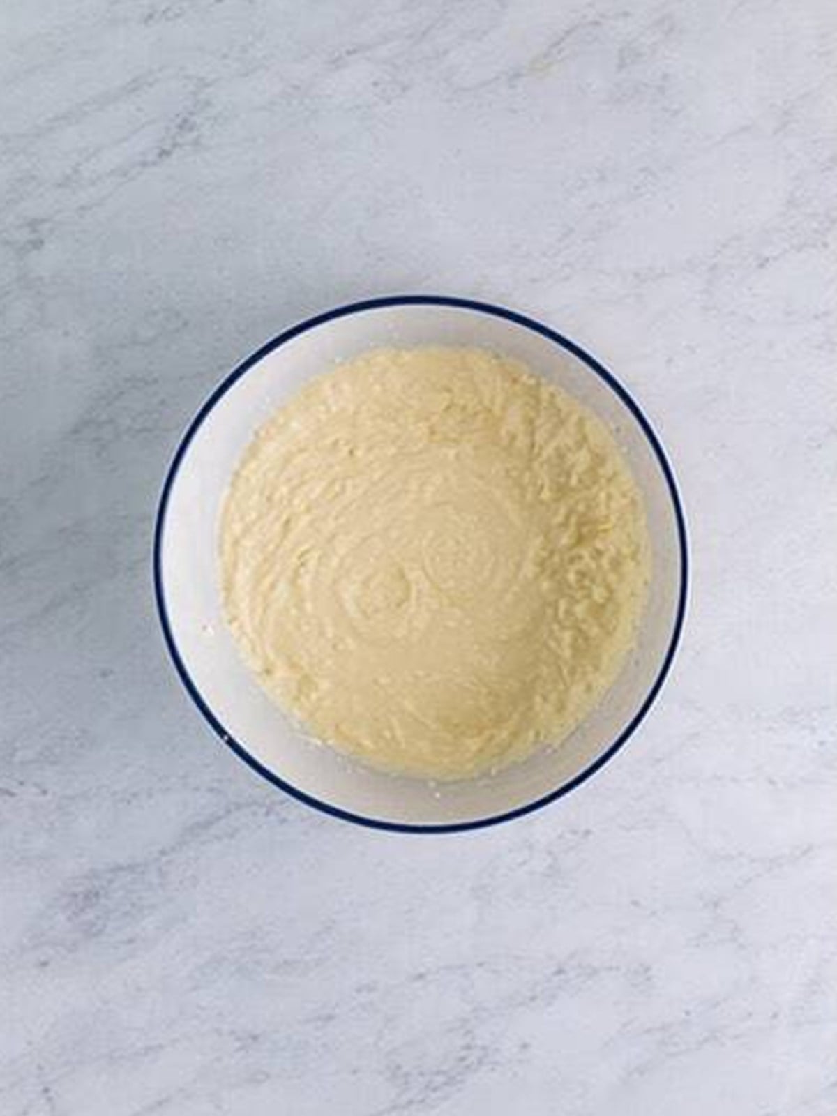 Creamy dip base whipped smooth in a bowl.