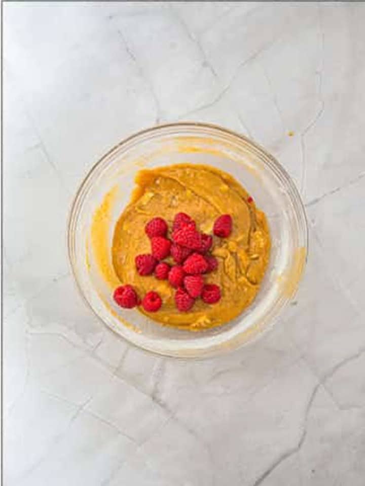 Fresh raspberries gently folded into the cookie dough for White Chocolate Raspberry Cookies.