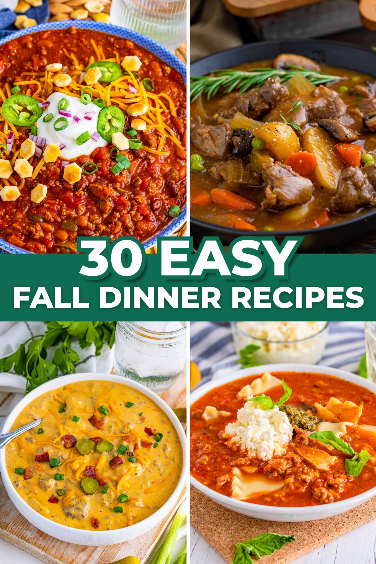 Fall Dinner Recipes